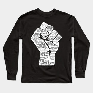 Say Their Names Long Sleeve T-Shirt